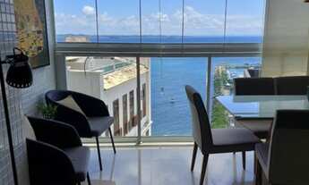 Imagem 4: 1 Quarto - 58 m² - Varanda - Vista Mar - Lavabo - Decorado - 1 Vaga de Garagem