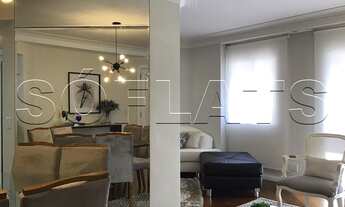 Imagem 2: Flat The Sutton House para locação com 120m² contendo 3 dormitório e 2 vaga de garagem