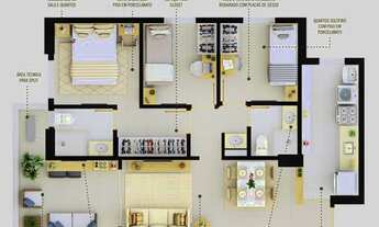 Imagem 7: Apartamentos á Venda Costa Azul - Brotas - Santa Teresa