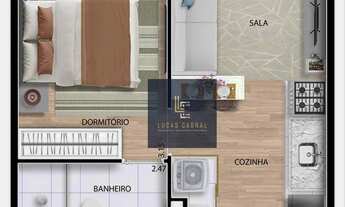 Imagem: Apartamento com 1 dormitório à venda