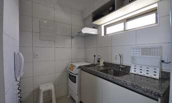 Imagem: Flat grande mobiliado no Beach Class com