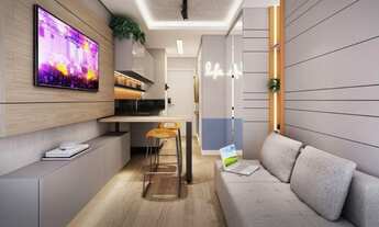 Imagem 3: Studio com 1 dormitório à venda, 29 m² por R$ 360.146,00 - Centro - Curitiba/PR