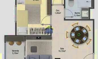 Imagem 14: Grande Oportunidade Novo 02 dorms, Aviacao. Entrada de 56 mil