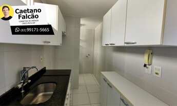 Imagem 3: Apartamento locação no Bessa, 03 quartos/01 suíte, varanda, projetados cozinha e quartos