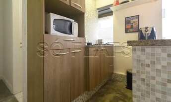 Imagem 4: Flat próximo ao Shopping Frei Caneca disponível para locação com 1 dorm e 1 vaga