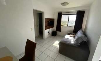 Imagem 3: Ecogarden - Ponta Negra - 46m2 - 02Q - Mobiliado - Andar Alto