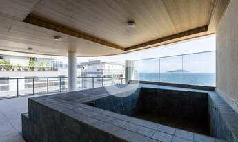 Imagem 2: Apartamento frente mar com piscina na varanda gourmet com 3 dormitórios à venda, 181 m² po