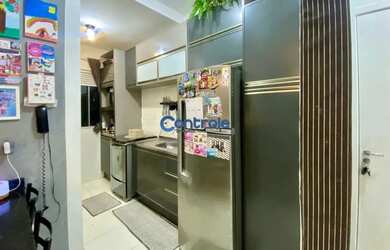 Imagem 2: Apartamento de 2 dormitórios com sacada e 62,48 m² privativos em Areais , São José SC