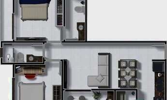 Imagem 7: Apartamento na planta no bairro Coqueiral