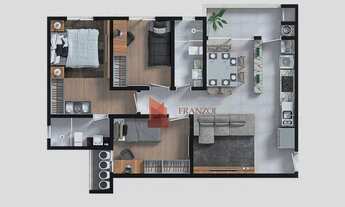 Imagem 5: LANÇAMENTO: Apartamento com Suíte + 2 dormitório no Bairro São João em Itajaí