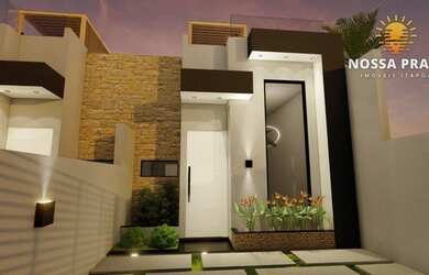 Imagem 2: LANÇAMENTO! Casa BEIRA-MAR com terracço e piscina à venda, 90 m² por R$ 800.000 - Brasília