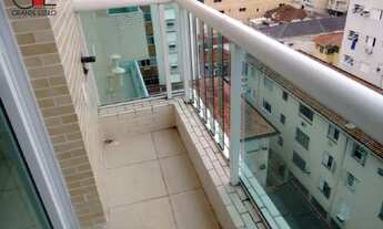 Imagem 7: Apartamento com 1 dormitório para alugar, 53 m² por R$ 3.300,00 - Gonzaga - Santos/SP