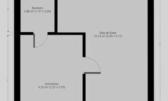 Imagem 2: 1 quarto, Tv Quintino Bocaiúva- Reduto, R$ 170 mil