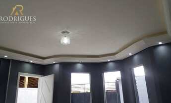 Imagem 2: Linda casa, Cozinha planejada em mármore esculpido, iluminação em Led, sanka de gesso!!!