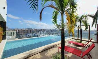 Imagem 6: Studio mobiliado com vista para o mar da Jatiúca. Um brinde à beleza e ao requinte