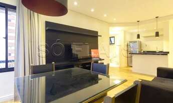 Imagem 7: Flat Conde Luciano com 45m², 1 dorm e 1 vaga de garagem disponível para locação em Higienó