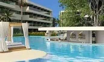 Imagem 2: Muro alto flat próximo do mar e de porto de galinhas