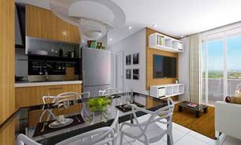 Imagem 3: Apartamento com 3 dormitórios à venda, 59 m² por R$ 299.000,00 - Recanto das Palmeiras - T