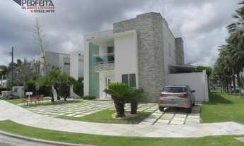 Imagem 3: Casa de porteira fechada em lote de esquina no Alphaville Eusébio