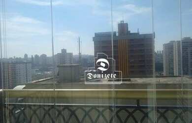 Imagem 6: Apartamento com 2 dormitórios para alugar, 75 m² por R$ 4.605,89/mês - Jardim - Santo Andr