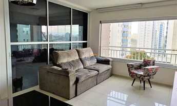 Imagem 6: Apartamento com 2 dormitórios para alugar, 84 m² por R$ 4.720/mês - Jardim Aquarius - São