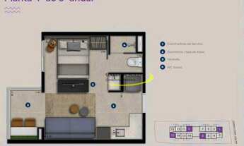 Imagem 2: Apartamento à venda, 54 m² por R$ 532.700,00 - Vila Monte Alegre - São Paulo/SP