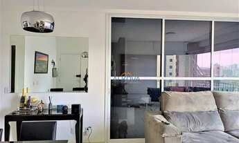 Imagem 2: Apartamento com 2 dormitórios para alugar, 84 m² por R$ 4.720/mês - Jardim Aquarius - São