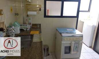 Imagem 2: Apartamento com 1 dormitório, 1 vaga, 2 banheiros, 1 quadra da praia, à venda, 62 m² por R