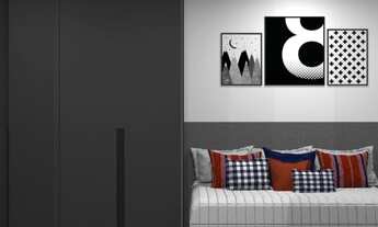 Imagem 7: Apartamento a venda possui 147 metros² com 3 quartos, 3 suítes, dep. Completa, 2 vagas. Fl