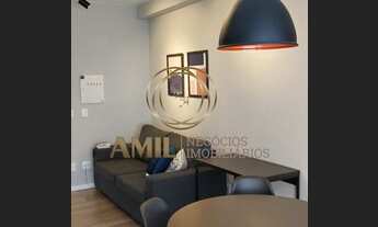 Imagem 2: CR² APARTAMENTO MOBILIADO DE 40m² COM 1 DORMITÓRIO NO PARQUE RESIDENCIAL AQUARIUS