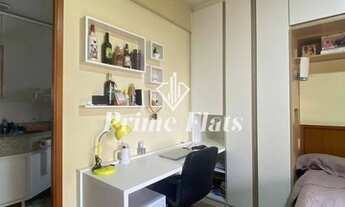 Imagem 3: Flat disponível para locação no Live & Lodge Ibirapuera Flat Hotel, com 26m², 1 dormit