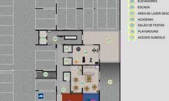 Imagem 4: Apartamento com 2 dormitórios à venda, 60 m² por R$ 364.000,00 - Jardim Paraíso - São José