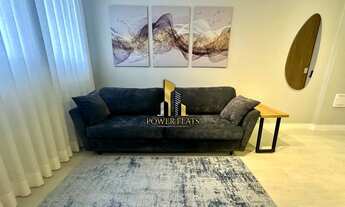 Imagem 3: Flat de 40m² mobiliado no Extension Berrini Andar alto, vista privilegiada