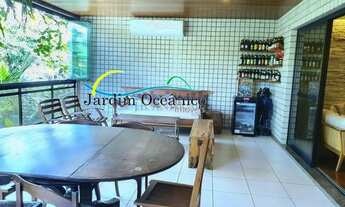 Imagem 4: Jardim Oceânico 168 m2 Salão Varandão 3 quartos 1 suite dependências 3 vagas piscina salão