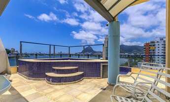 Imagem 3: COB. DUPLEX C/ VISTA LAGOA!! 04 SUÍTES E LAZER PRIVATIVO!!