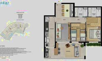 Imagem 7: BARRA DA TIJUCA INVERT Apartamento 4 quartos, 2 suítes 130m2 na Barra da Tijuca 2 vagas Al