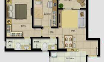 Imagem 8: SALVADOR - Apartamento Padrão - Santa Teresa