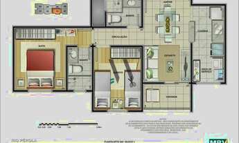 Imagem 2: Apartamento à venda no bairro Jardim Yolanda - São José do Rio Preto/SP