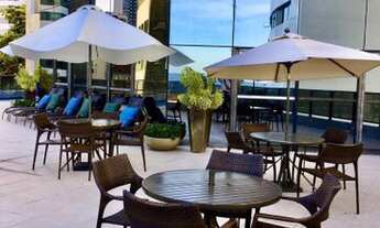 Imagem 6: Excelente flat mobiliado alto padrão 1 quarto, Transamerica Pina, andar alto