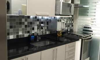 Imagem 7: Lindíssimo 2 quartos sala ampliada varanda cortina de vidro suíte 3bhs repleto armários la