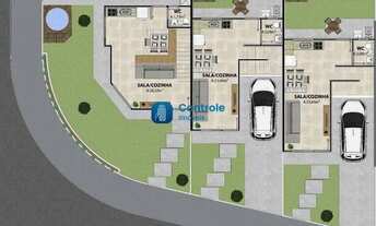 Imagem 4: Sobrado de 03 dorms. sendo 1 suíte, pronto para morar, à venda, em Forquilhas, São José