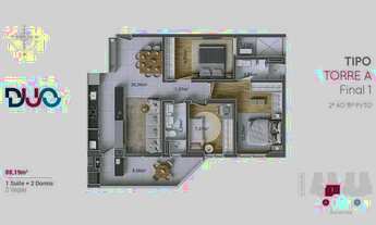 Imagem 7: Edifício Duo Praia Brava - Em construção