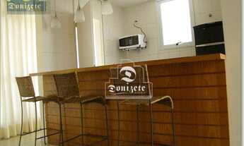 Imagem 3: Cobertura com 3 dormitórios para alugar, 104 m² por R$ 3.990,00/mês - Casa Branca - Santo