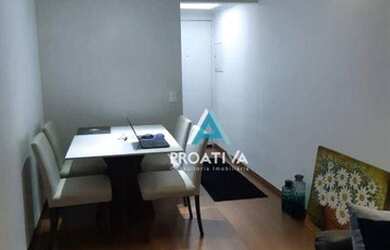 Imagem 2: Apartamento com 2 dormitórios para alugar, 56 m² - Vila Valparaíso - Santo André/SP