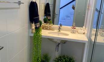 Imagem 6: Apartamento DUPLEX mobiliado com 3 quartos, sendo 2 suítes, andar alto, 2 vagas