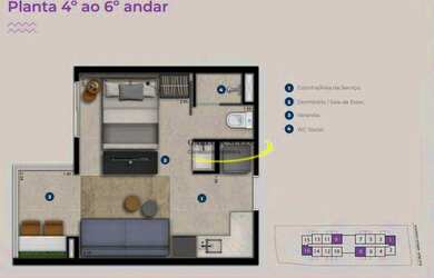 Imagem 6: Apartamento à venda, 54 m² por R$ 532.700,00 - Vila Monte Alegre - São Paulo/SP
