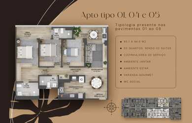 Imagem 7: OPORTUNIDADE IMPERDÍVEL! Apartamento de Alto Padrão 3 Quartos 2 Suítes. 15% de sinal + par