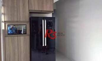 Imagem 2: Casa sobre posta com 3 dormitórios à venda, 128 m² - Aparecida - Santos/SP