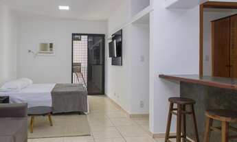 Imagem 2: Flat para aluguel com 35 metros quadrados com 1 quarto em Centro - São Vicente - SP