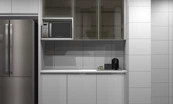 Imagem 6: Apartamento a venda possui 147 metros² com 3 quartos, 3 suítes, dep. Completa, 2 vagas. Fl